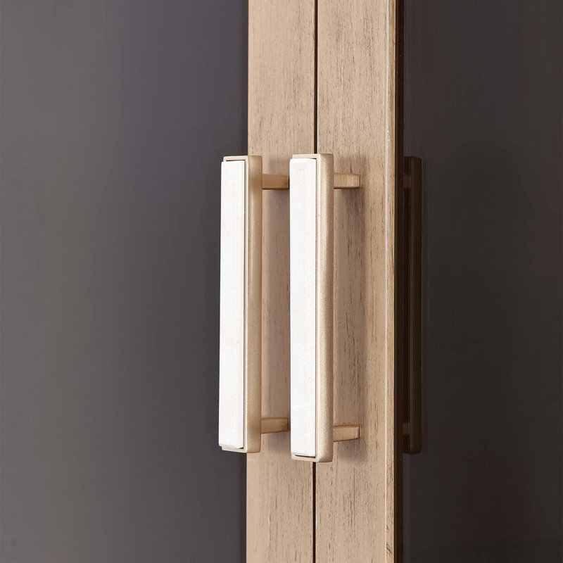 West Kensington Display Cabinet, Tan