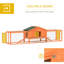 Rabbit Hutch with Wire Mesh