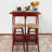 Wimborne Solid Wood Kitchen Island Set-1564469961