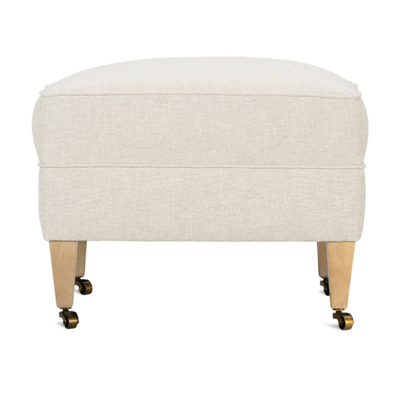 Marleigh Ottoman, Washed Oak, Straw (BU102-28)