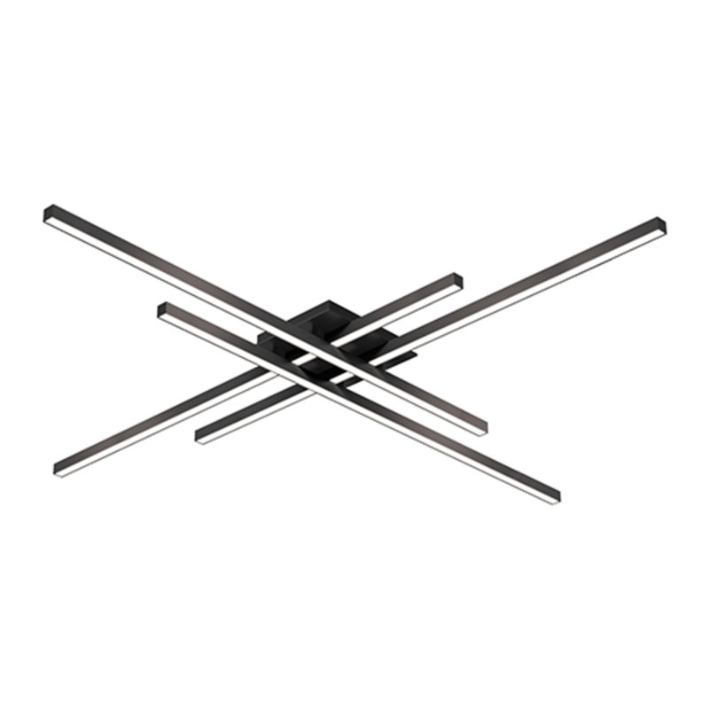 Vega 4 - Light LED Flush Mount, Black