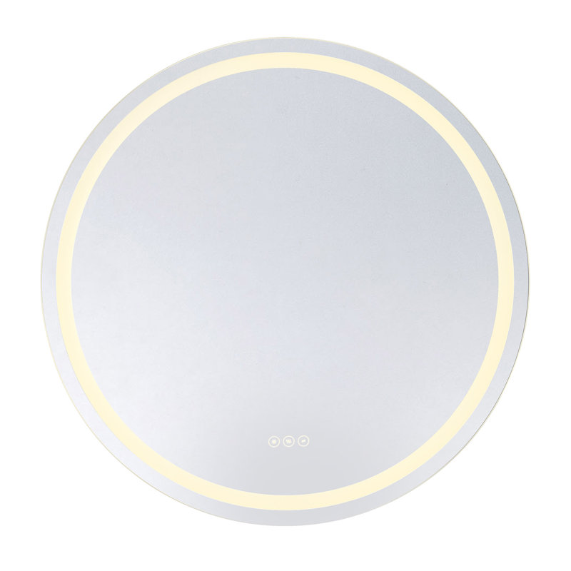 Miroir Quorra, Cercle, 32" x 32"