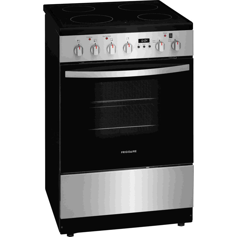 Frigidaire 24" Freestanding Electric Range, Stainless Steel