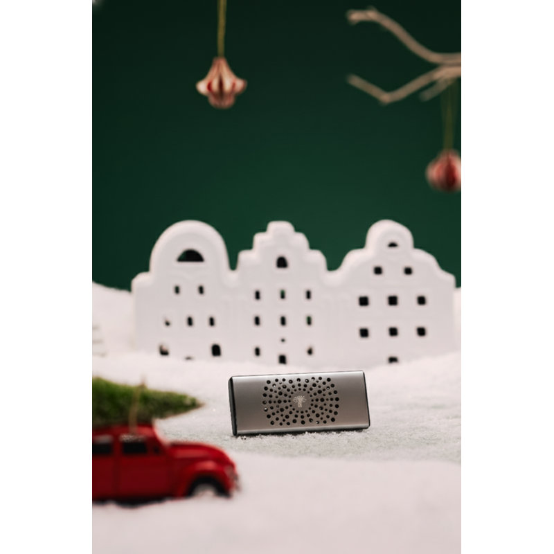 Car Diffuser, Amber/Nutmeg/Vetiver, Silver