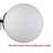 3-Light Globe Semi Flush Mount-856465639