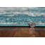 Tapis abstrait brun / ivoire / sable Strouth-30689404