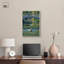 «The Pond Under the Bridge», reproduction d'art sur toile par -377957725-377957718