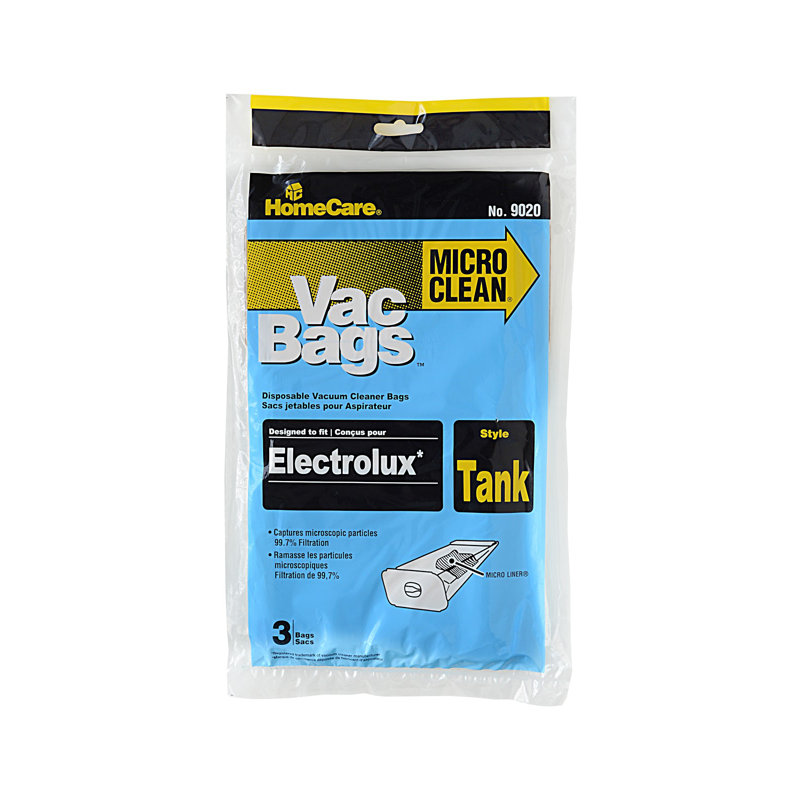 Sac de nettoyage sous vide® micro-clean réfrigérateur filterz electrolux