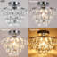 Mini-lustre en cristal Daugherty Petit plafonnier moderne en cristal pour couloir-768118346