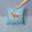 Coussin intérieur/extérieur en flocons d’hiver-32011156