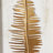Metal Framed 3D Leaf Home Wall Decor with Distressed Wood Backing