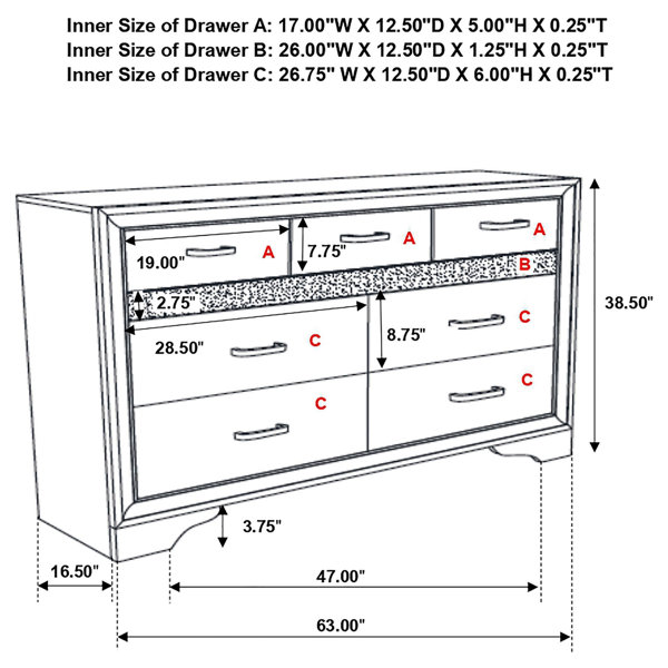 Dimensions du produit