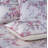  800TC 100% Egyptian Cotton Duvet Cover Set，3pcs Vintage Bird and Watercolor Floral in Light Pink Shabby Chic Bedding Set, Aesthetic Botanical Pattern for Bedroom Guest Room All Seasons-129787672