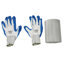 Moustiquaire anti-colmatage, barrière en aluminium anti-rouille avec gants, 5 po x 50 pi