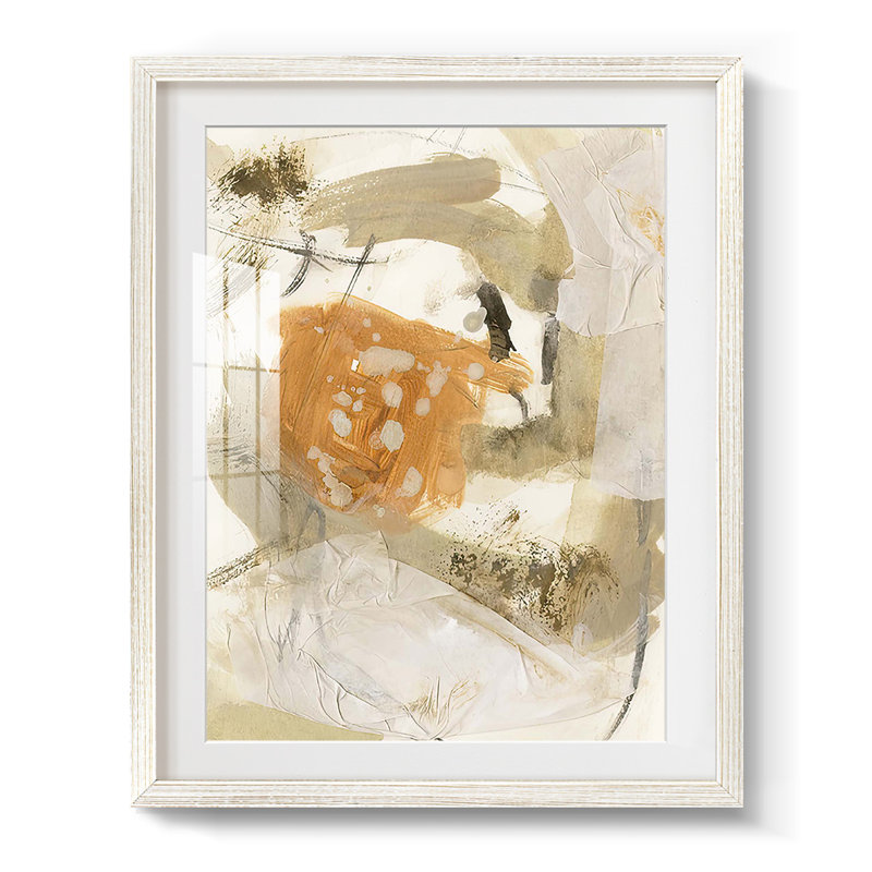 Floating Pieces I -Framed Print
