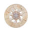 Ventilateur de plafond encastré en cage 20 "avec lumière et télécommande - blanc + corde + fer + fer-129989992