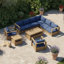 Copacabana 7 pieces Modular Deep Seating Set-1315241509