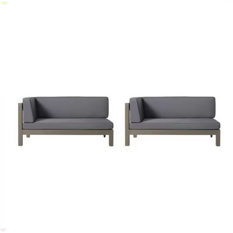 BANC DE COIN GAUCHE EN X