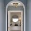 Baddesley Glass Flush Mount
