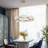 Mona 8 - Light Wagon Wheel Chandelier