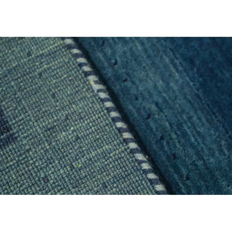 Gabbeh Wool Geometric Area Rug, Rectangle 8'9" x 11'9"