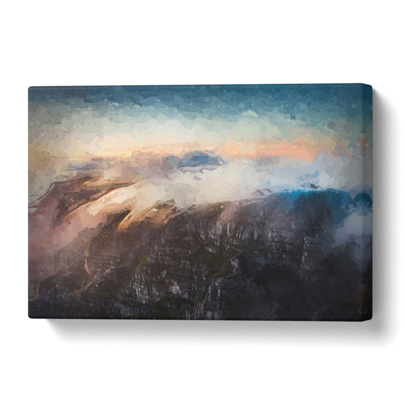 Cable Mountain South Africa - Wrapped Canvas Print, 91.4 cm H x 61 cm W