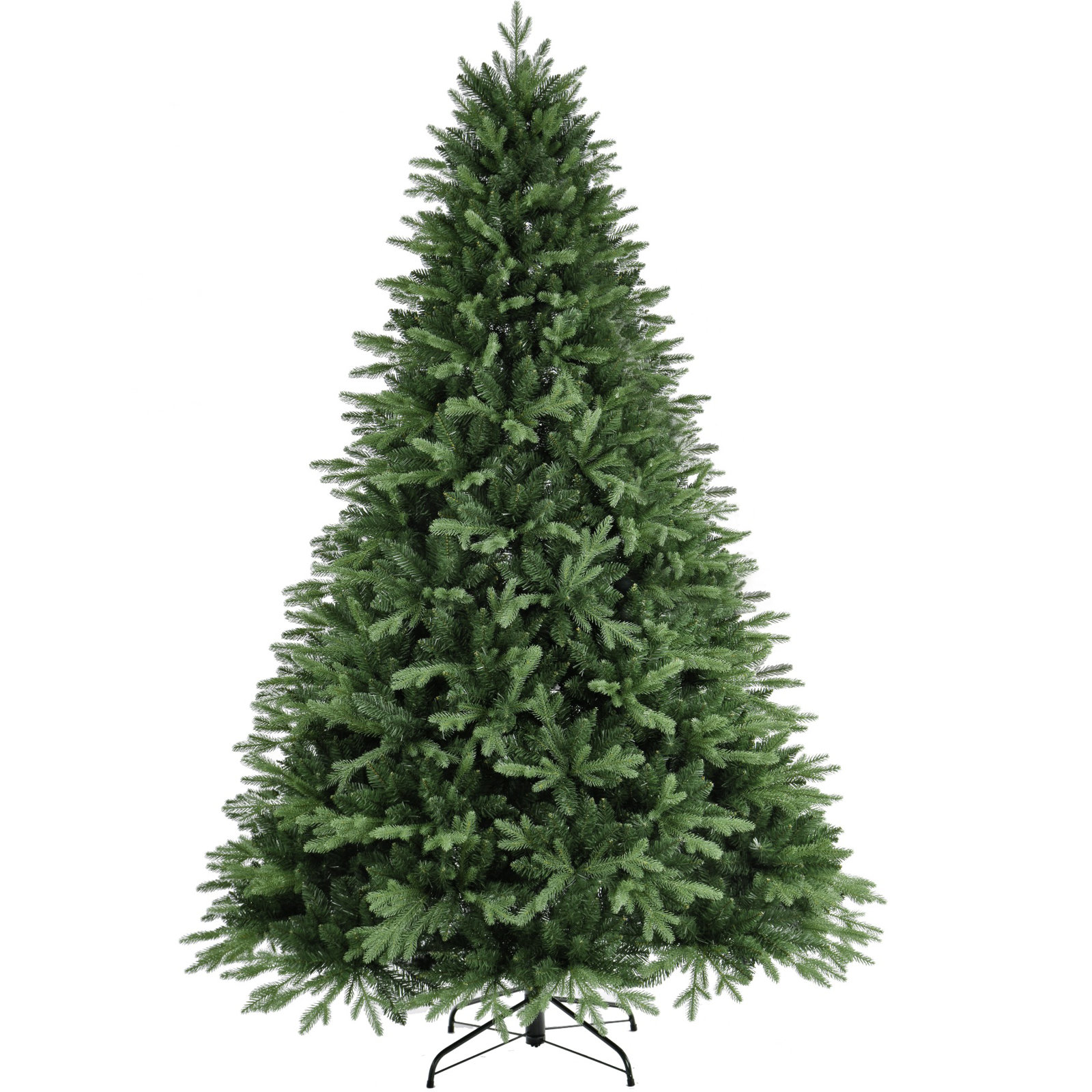 Artificial Christmas Tree for Home, Office, Party Decoration,PE&PVC Mixed Branch Tips, Easy Assembly, Foldable Metal Stand for Home Office Carnival Party Decoration