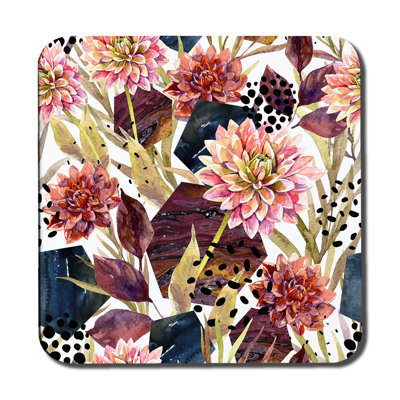 Square 6 Piece Coaster Set