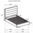 Upholstered Twin Platform Bed-2022369438