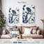 Silhouette d'oiseau bleu Brampt II-108236933