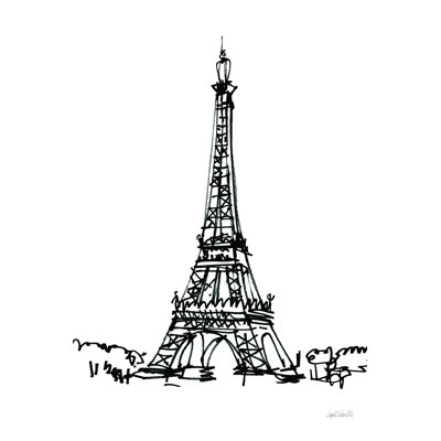 " Eiffel Tower Sketch "