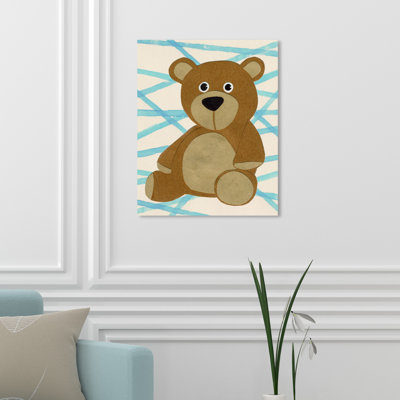 Art sur toile ours Aja