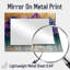 Miroir d'appoint mural Fantasy Field - Roses-1235138963