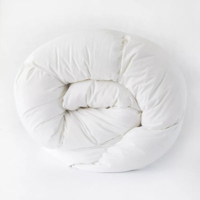 Luxury White Goose Down Comforter - 330tc Cotton Sateen - 700 Fill Power - 100% Cotton Shell- Summer- King