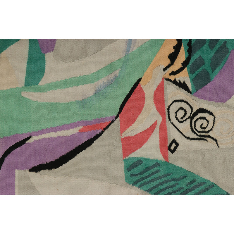 Tapestry & Textile One-of-a-Kind 4'0X5'10 Area Rug