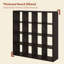 Cubicle 147.19cm H Media Shelves-121084208