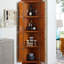Armoire de rangement en coin à 8 portes - Organisez votre espace