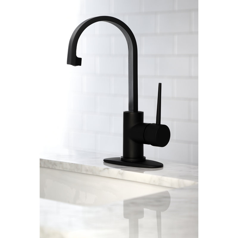 New York Bar Faucet, Matte Black