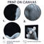 Photo en noir et blanc d'un ours polaire I - ours 2-1328422932-1328422943