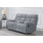 Carlett Polyester Fabric Console Loveseat with Power Footrest-2055210033-2063152555-2019971209