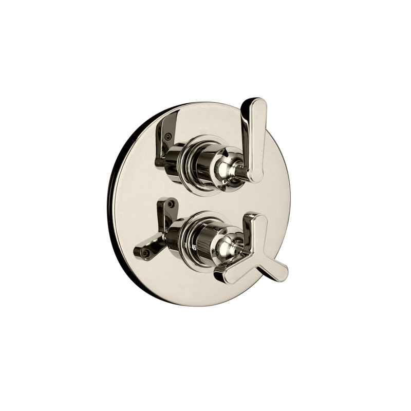 Tribeca Thermostatic Mixer, Polished Nickel