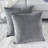 Solid Velvet Reversible Pillow Cover-2041353563-2044397499