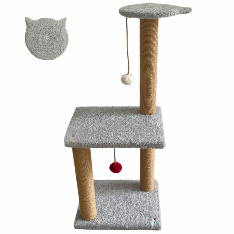 Grattoir pour chat, Gris
