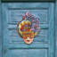 24'' Handmade Wood Hanging Figurine Ornament