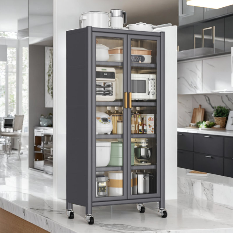 Ghali Dining Cabinet, Gray