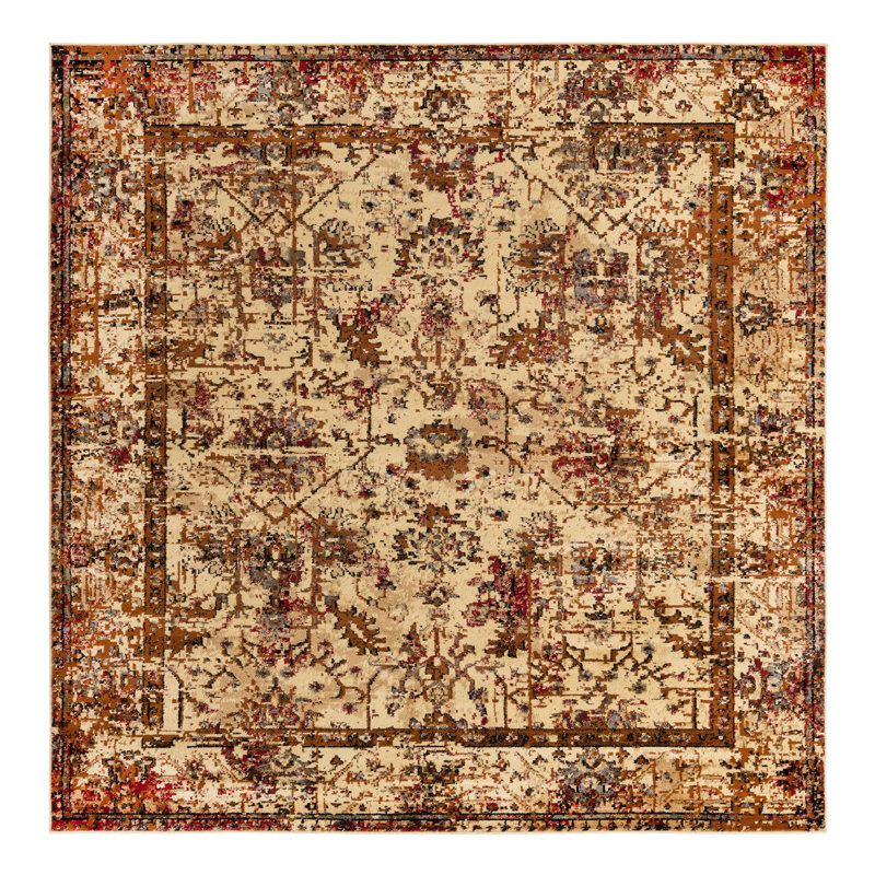 Alameda Geometric Indoor Rug, Square 7'10"