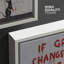 «Banksy Graffiti Changed N'importe quoi avec rat sur toile», art textuel-90816947-90816952