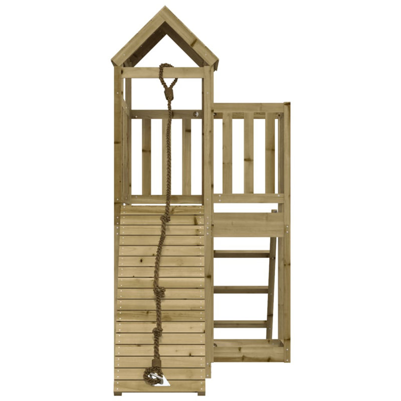 Durkee Freeport Park Swing Set, Impregnated Wood Pine