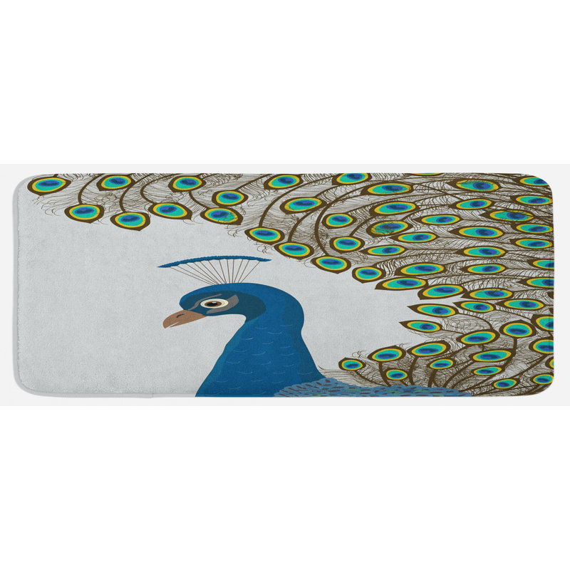 Tapis de cuisine Peacock