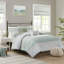 Ensemble d'édredon 5 pièces pour lit double / grand avec coussins décoratifs-119416988-119416986